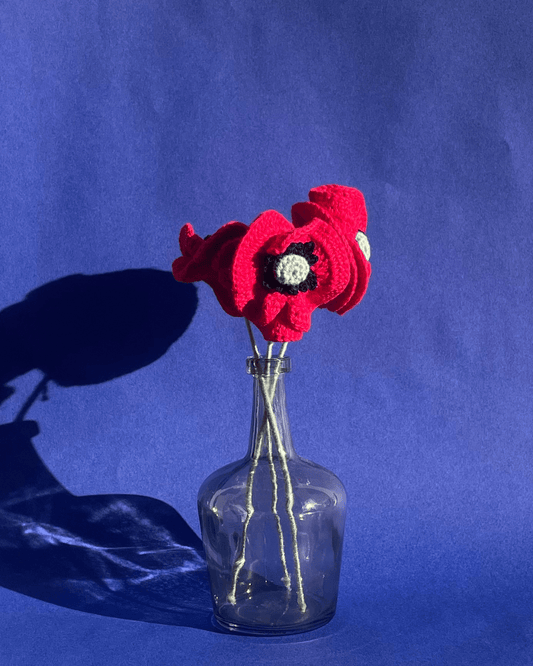 Coquelicot en crochet - Manone Crochet