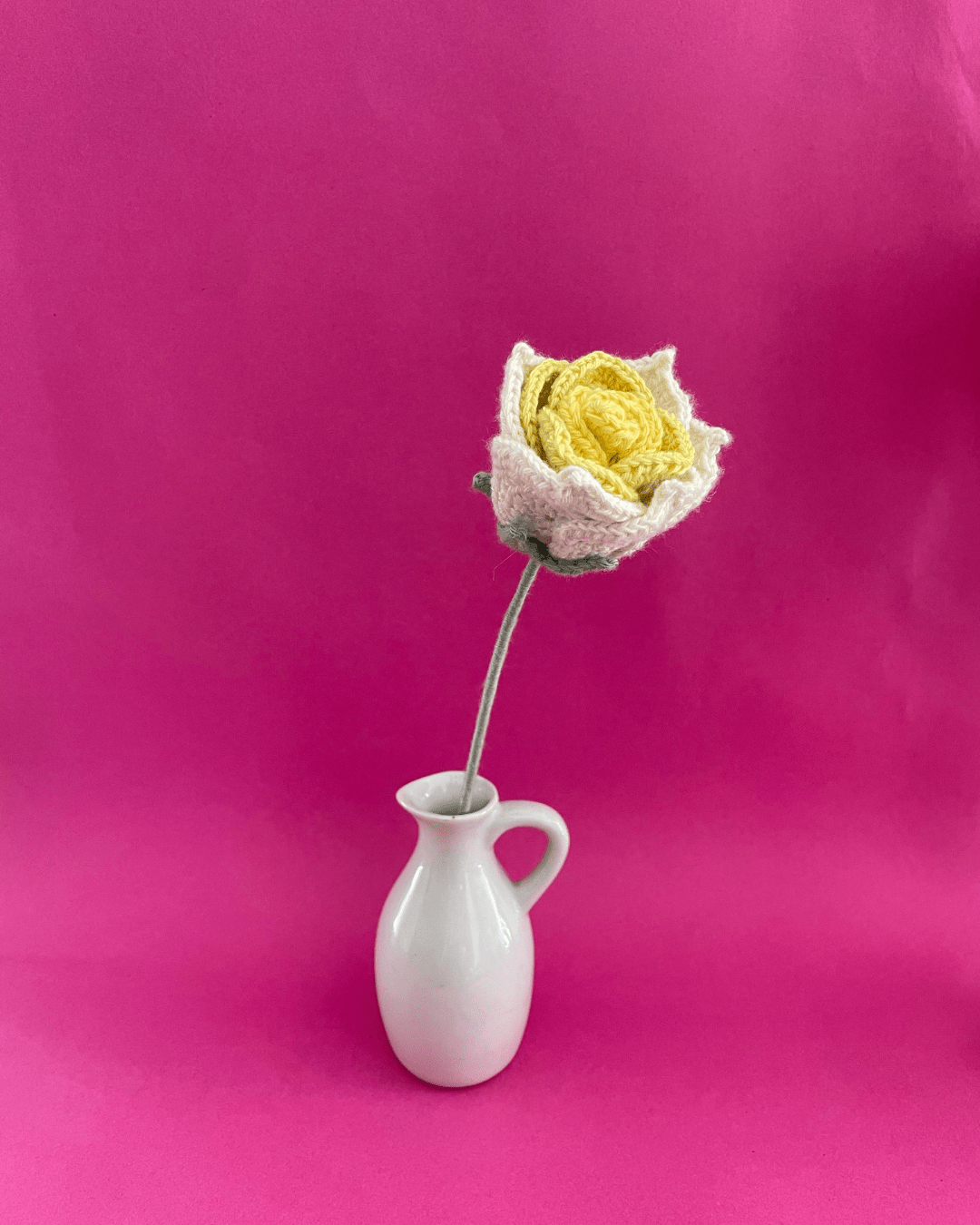 Rose en crochet - Manone Crochet