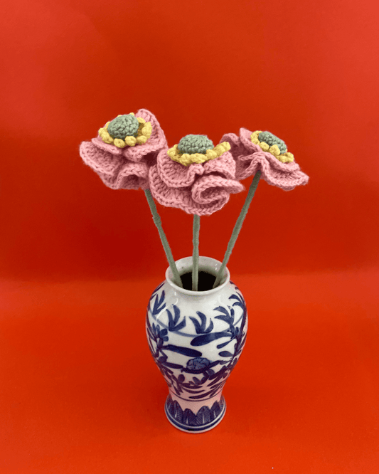 Coquelicot en crochet - Manone Crochet