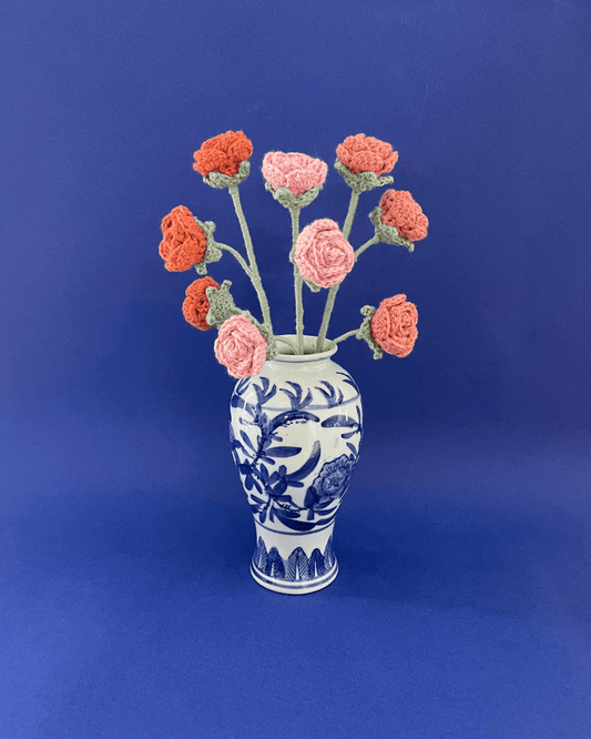 Rose en crochet - Manone Crochet