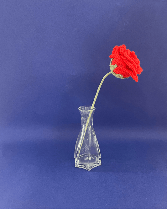 Rose en crochet - Manone Crochet