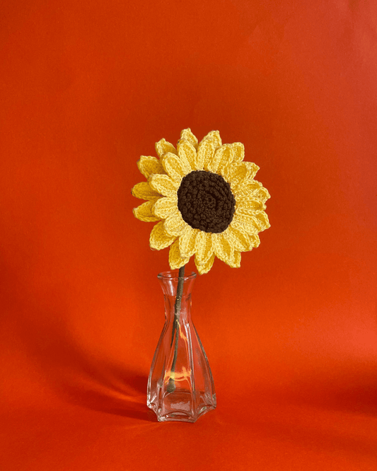 Tournesol en crochet - Manone Crochet