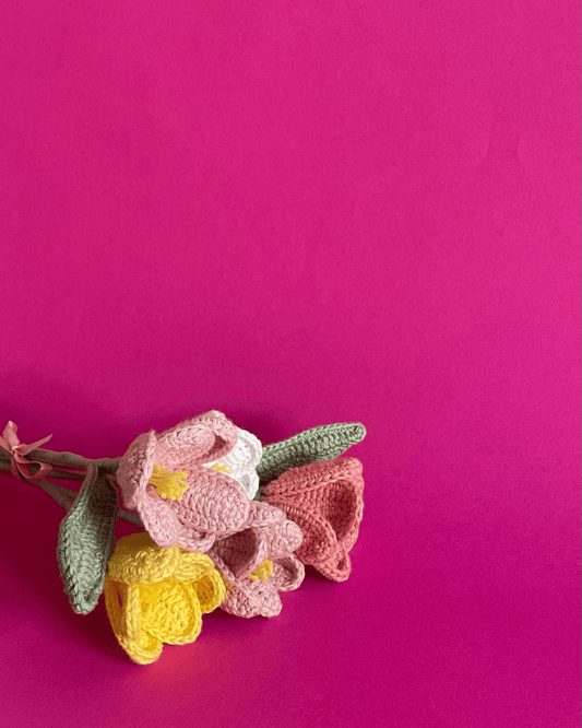 Tulipe en crochet - Manone Crochet